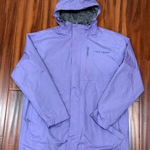Lake Tahoe Purple Hooded Jacket